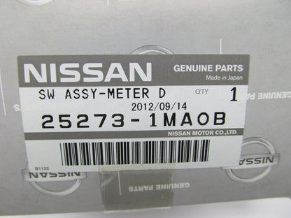 NEW - OEM 25273-1MA0B Meter Display Switch Assembly For Infiniti