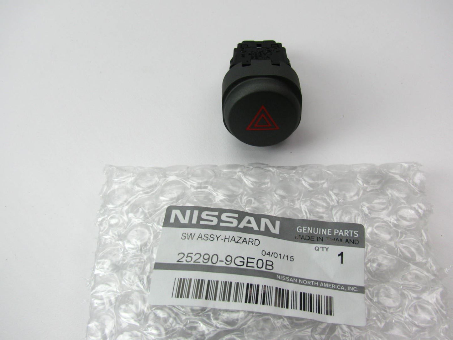 NEW - OEM Hazard Warning Light Switch For 2013-2015 Nissan Armada 252909GE0B