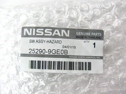 NEW - OEM Hazard Warning Light Switch For 2013-2015 Nissan Armada 252909GE0B