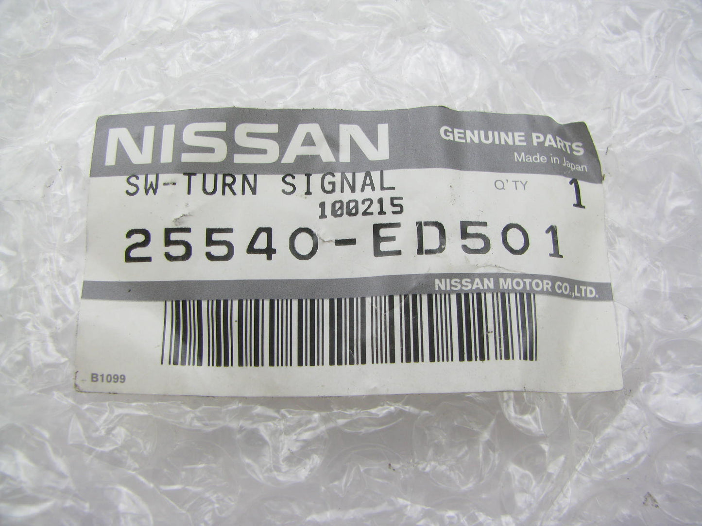 OEM NEW GENUINE Turn Signal Blinker Headlight Switch For Nissan Note 25540ED501