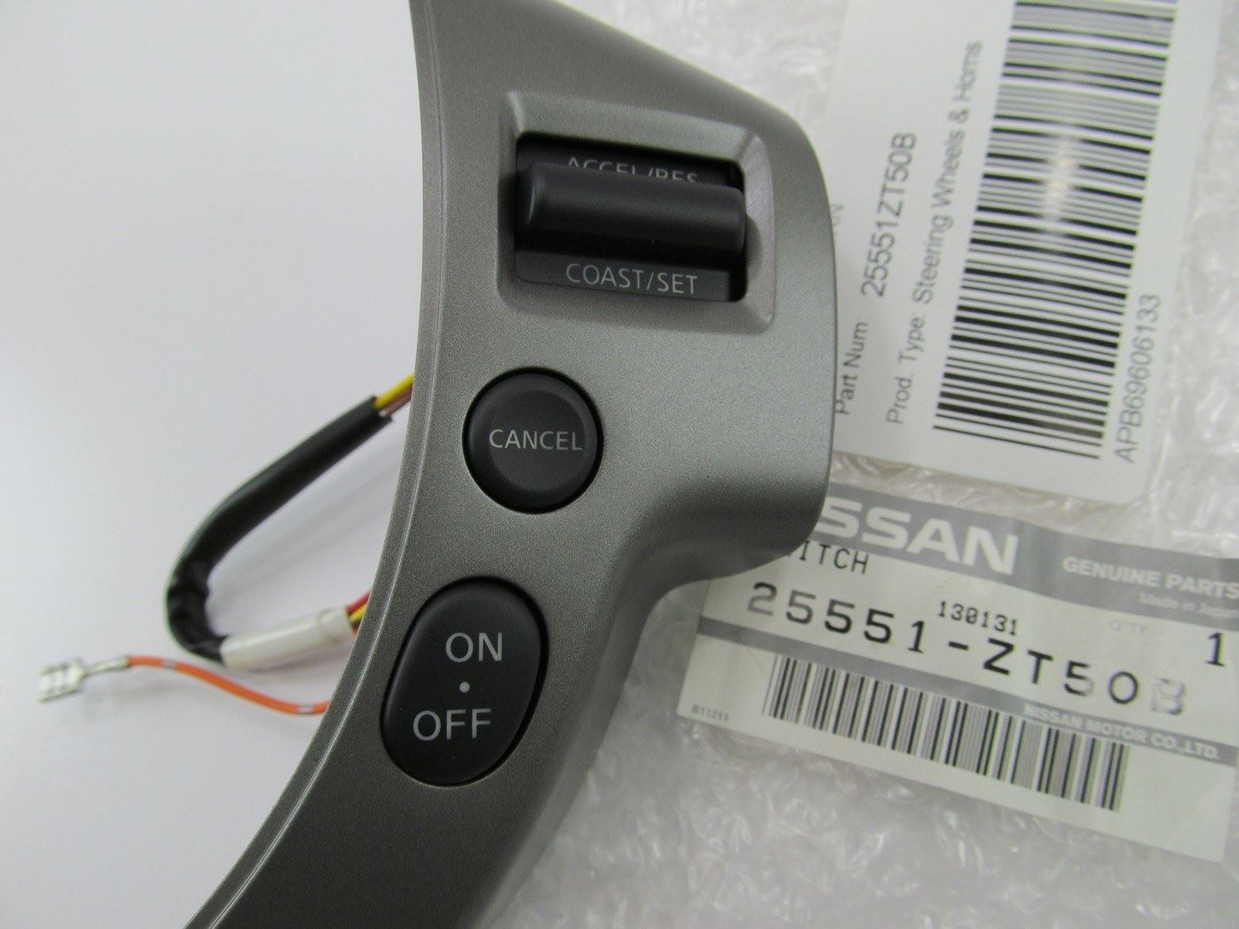 NEW Steering Wheel Cruise Control Switch OEM For 2010-12 Nissan Sentra SE-R CVVT