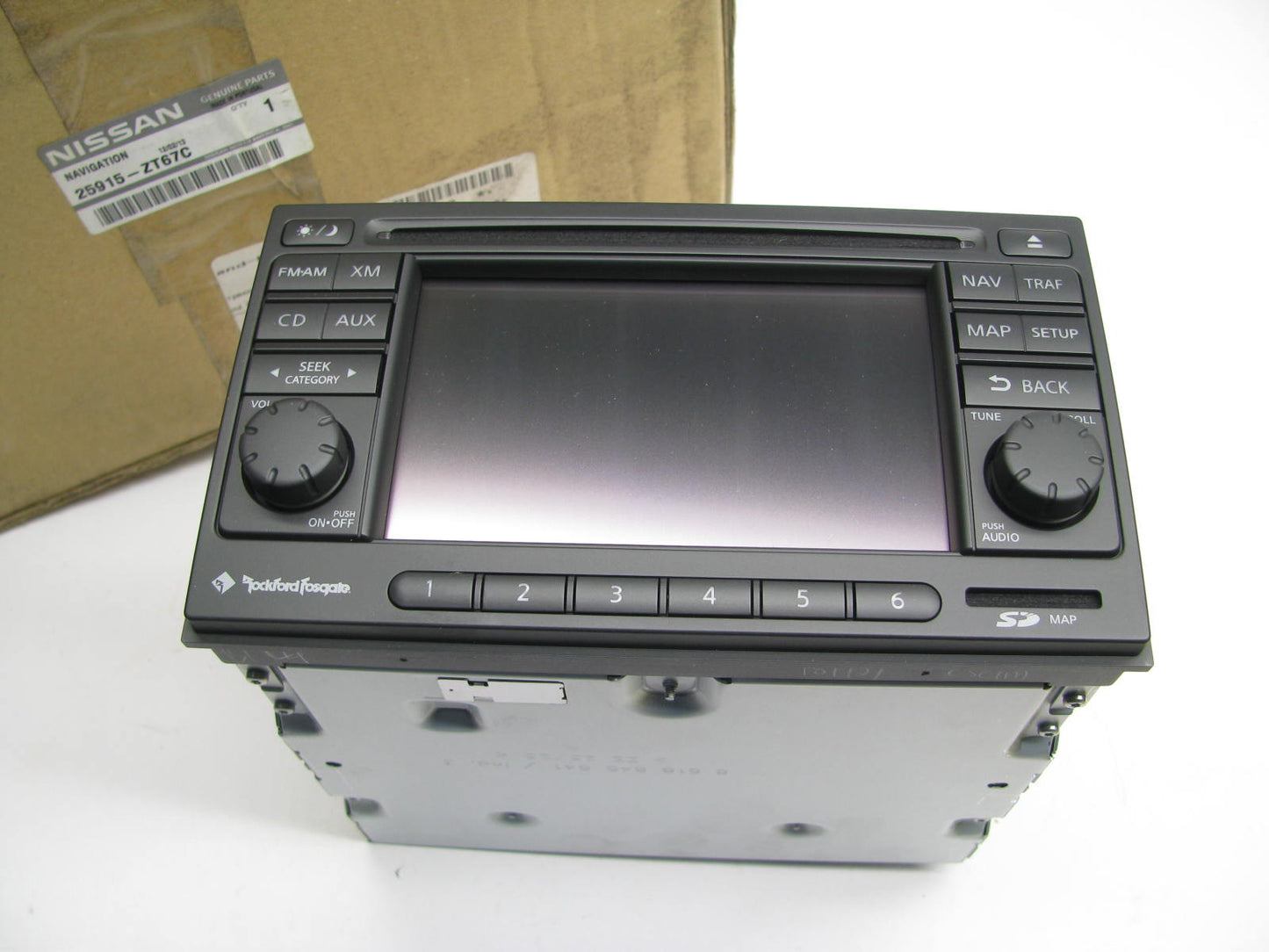 NEW - OEM 25915ZT67C Navigation Satellite Bluetooth CD Radio For 2014-15 Sentra