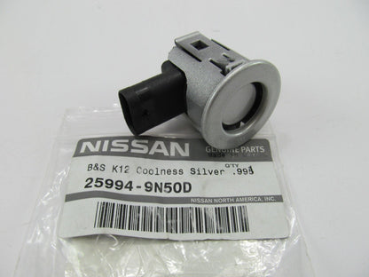 Radiant Silver Metallic Front Bumper Parking Sonar Sensor OEM For 2009-11 Maxima