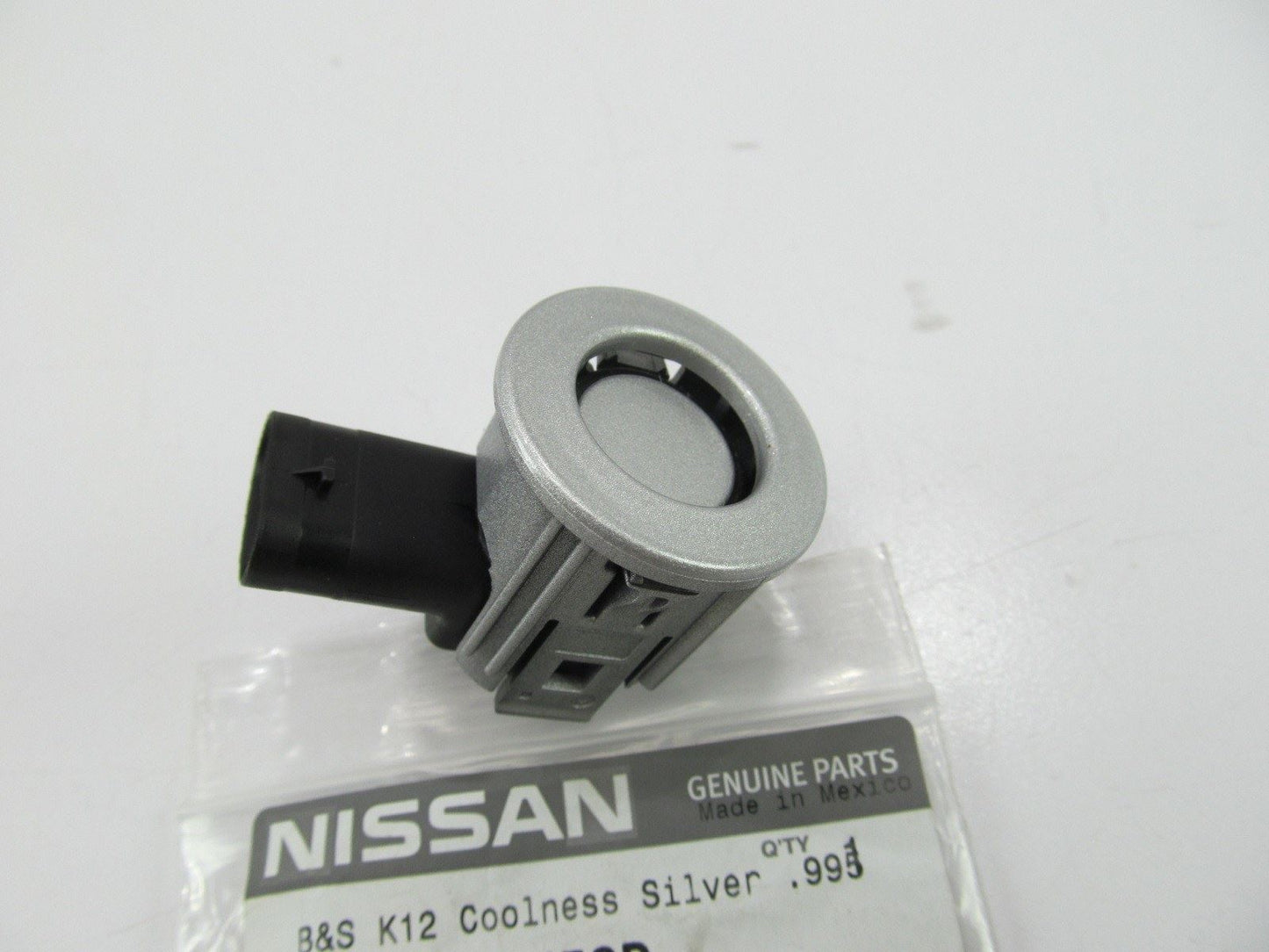 Radiant Silver Metallic Front Bumper Parking Sonar Sensor OEM For 2009-11 Maxima