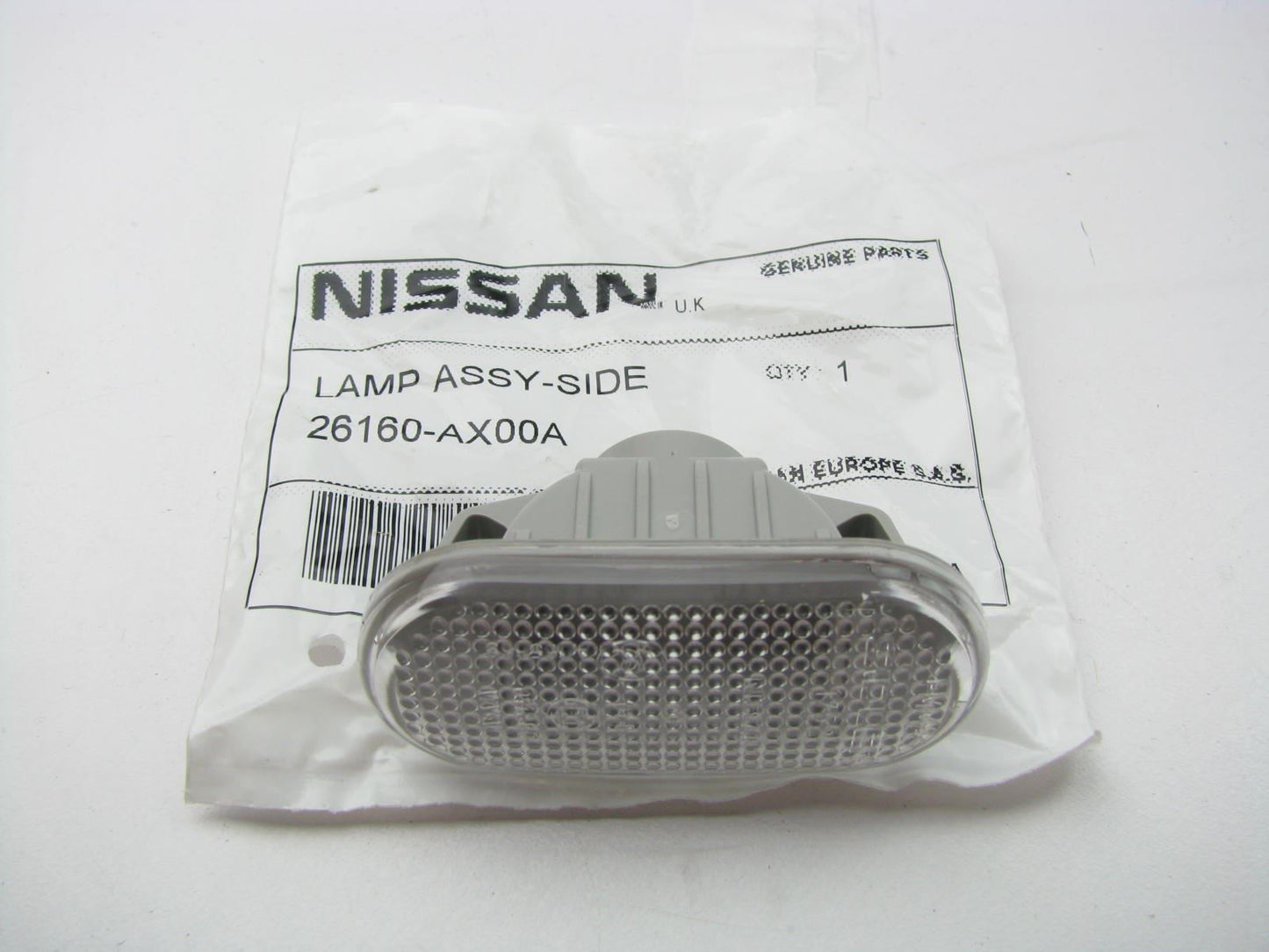 NEW CLEAR JDM Front Side Marker Flasher Lamp Light OEM For 05-09 Nissan Z33 350Z