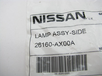 NEW CLEAR JDM Front Side Marker Flasher Lamp Light OEM For 05-09 Nissan Z33 350Z