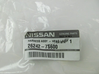 NEW - OEM 26242-7S600 License Plate / Headlamp Harness