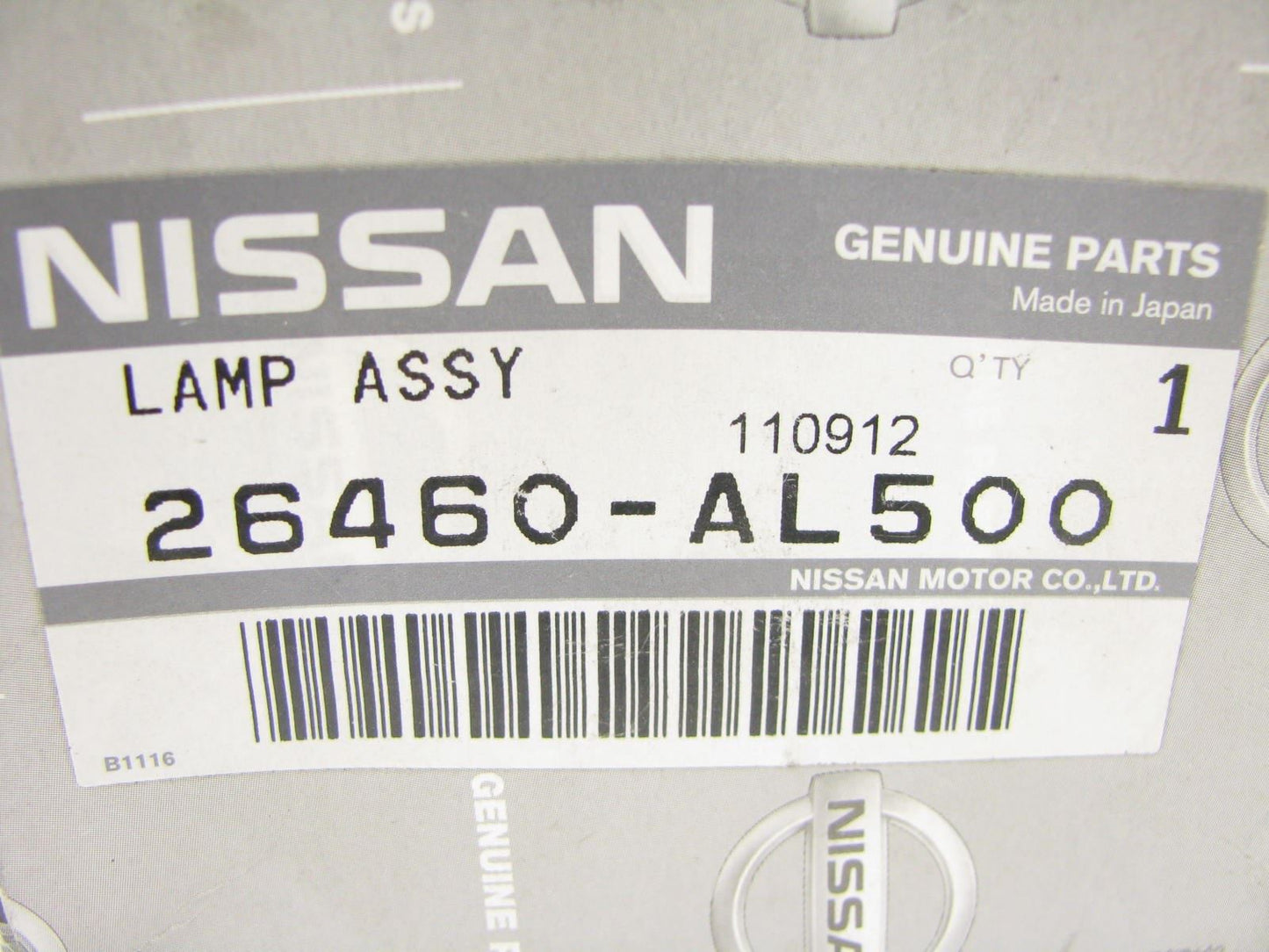 NEW GENUINE FRONT Overhead RIGHT Dome Light Lamp OEM For Infinity 26460AL500