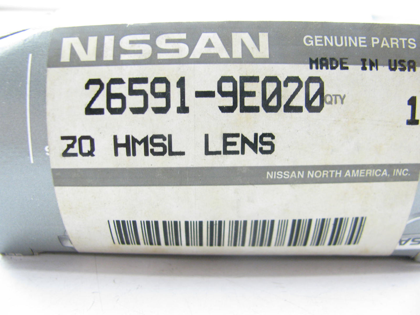 New Genuine OEM Third High Mount Brake Light Lamp Lens For 1998-01 Nissan Altima