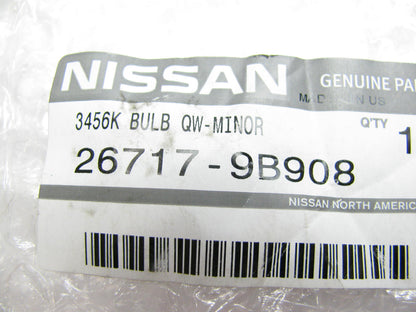 (2) NEW GENUINE Lower Turn Signal Light Bulbs OEM For 01-04 Frontier 267179B908