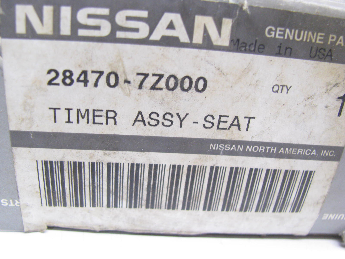 NEW - OEM 28470-7Z000 Seat Belt Timer For 2000-2002 Nissan Frontier, Xterra