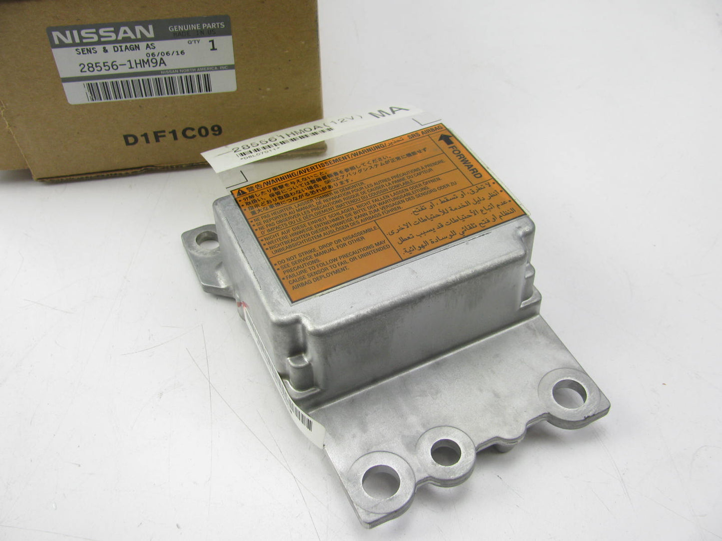 NEW IN BOX - Genuine OEM SRS Control Module OEM For Nissan 28556-1HM9A