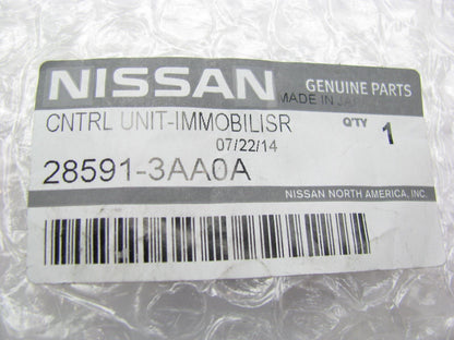 New Genuine OEM Ignition Immobilizer Control Module For Nissan 285913AA0A