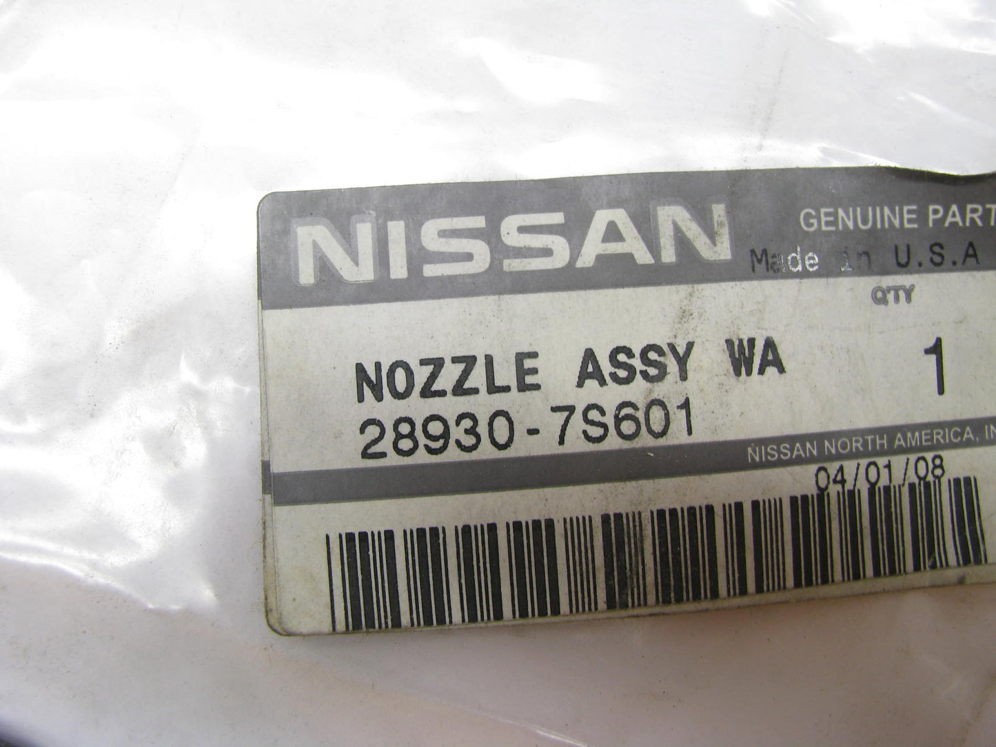 NEW GENUINE Windshield Washer Spray Nozzle RIGHT OEM For 04-07 QX56 289307S601