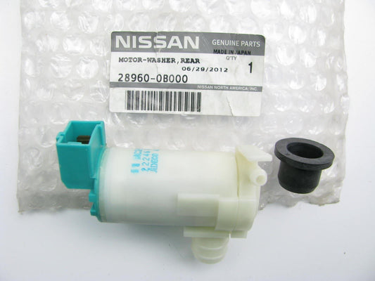 NEW GENUINE REAR Back Glass Washer Pump OEM For 1993-2004 Nissan Quest