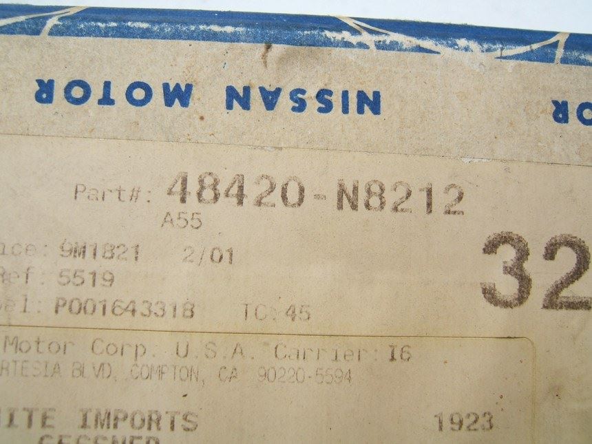 NOS - OEM 48420-N8212 Horn Pad Button, BLUE For 1979-1981 Datsun 200SX