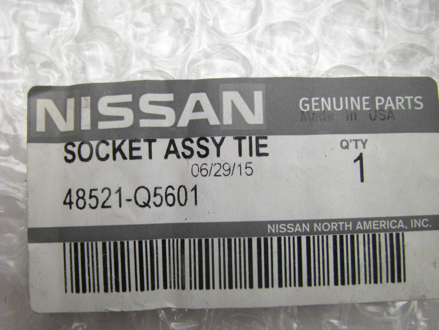 (2) NEW GENUINE Front Inner Steering Tie Rod Ends OEM For 1989-94 Nissan Sentra