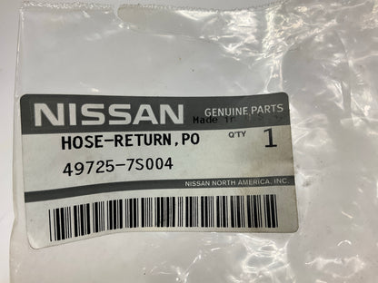 Power Steering Return Line Hose (Pipe To Reservoir) OEM For Nissan 497257S004