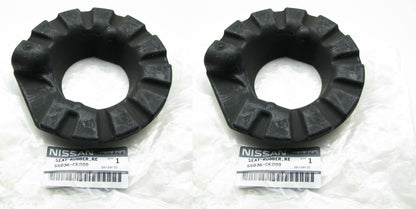 (2) New Rear Suspension Lower Coil Spring Seat Insulator Pads For 04-08 Quest