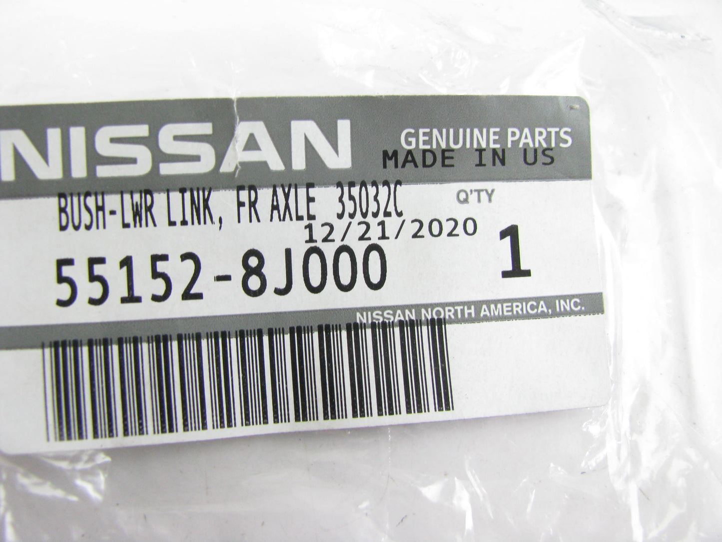 (2) NEW OEM 55152-8J000 Front Knuckle Lower Bushing For 2002-2020 Altima, Maxima