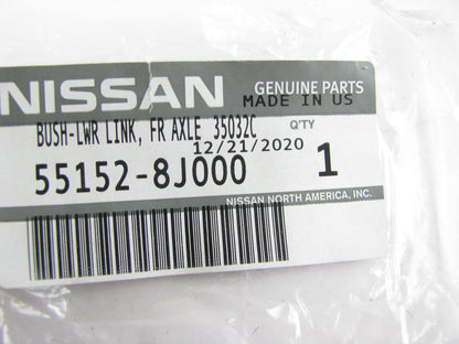(2) NEW OEM 55152-8J000 Front Knuckle Lower Bushing For 2002-2020 Altima, Maxima