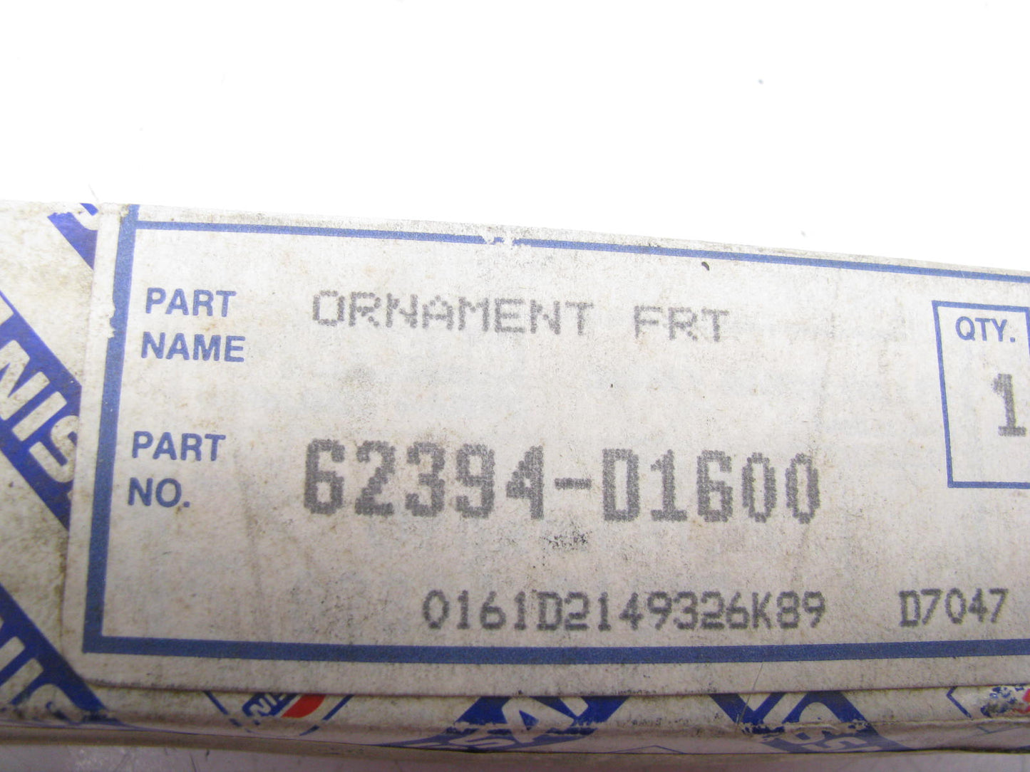 NEW - OEM 62394-D1600 Front Grille Emblem For 1982-1984 Nissan Stanza