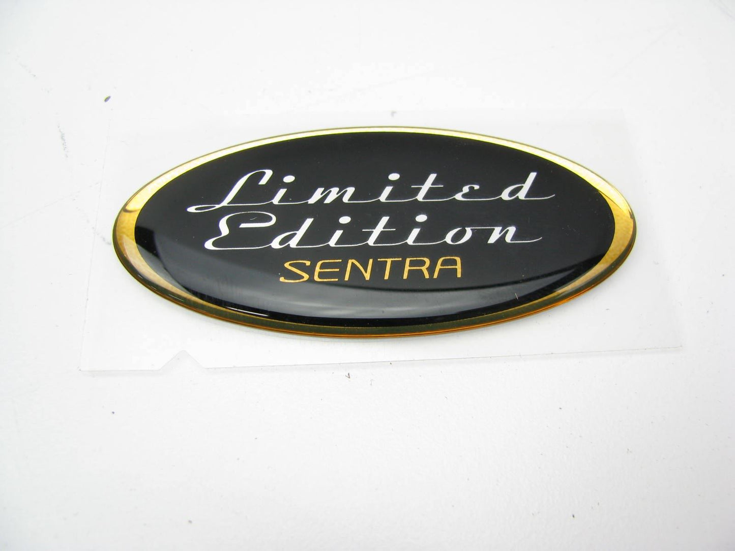 (2) Genuine OEM LIMITED EDITION SENTRA Fender Badge Stickers Emblems For Nissan