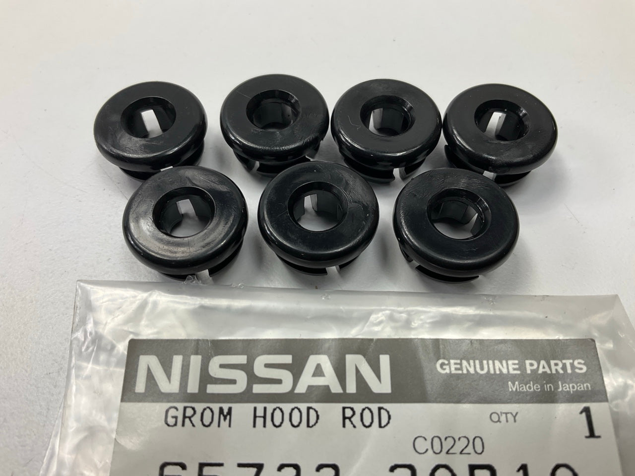 (7) PACK - Hood Prop Rod Grommet OEM For 1990-1996 Nissan 300ZX Z32 65722-30P10