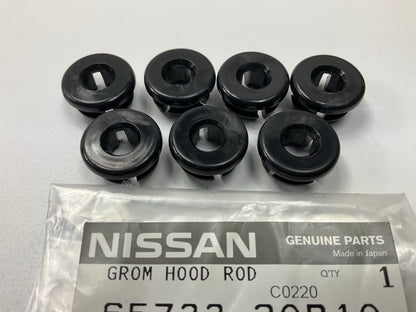 (7) PACK - Hood Prop Rod Grommet OEM For 1990-1996 Nissan 300ZX Z32 65722-30P10