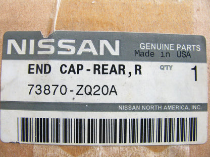 NEW GENUINE Rear Right Passengers Roof Rack Moulding Cap OEM For 2006-07 Murano