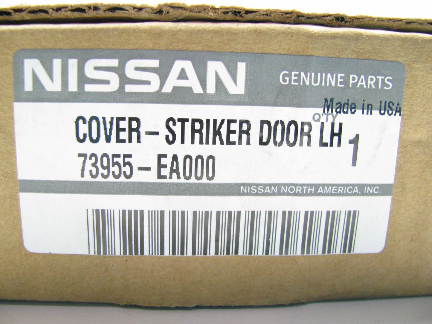 NEW - OEM LEFT Door Lock Striker Cover For 2005-2016 Nissan Frontier 73955EA000