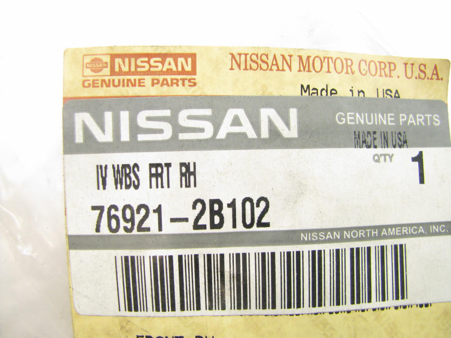 NEW GENUINE FRONT RIGHT Door Body Side Weatherstrip Seal OEM For Nissan