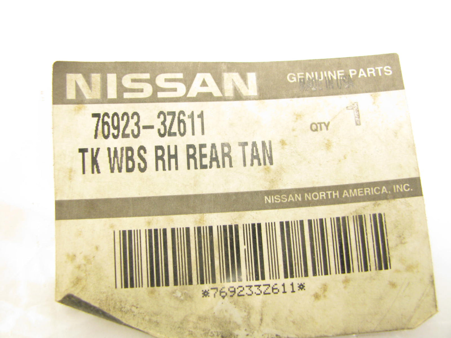NEW REAR RIGHT Door Body Side Weatherstrip Seal OEM For 03-05 Nissan Altima