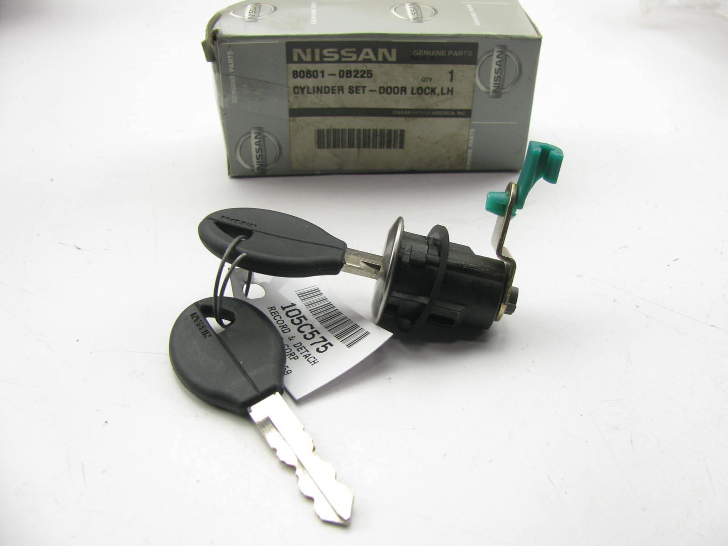 New OEM Front Left Side Door Lock Cylinder W/ 2 Keys For 1993-1995 Quest Minivan