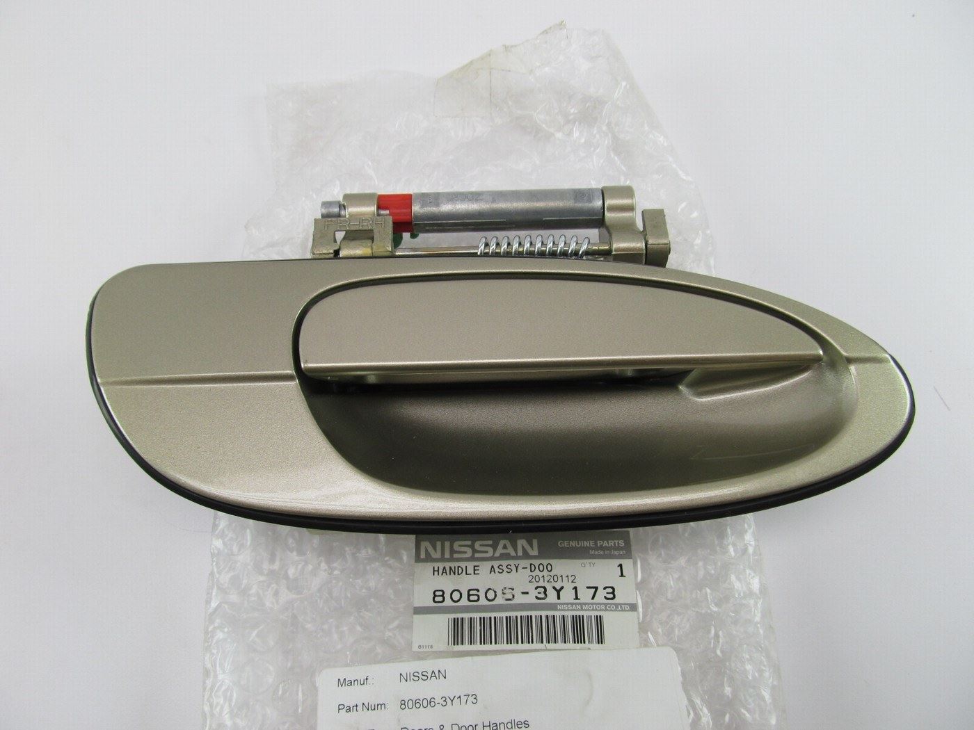 NEW - OEM 80606-3Y173 Front Right Outside Door Handle For 2002-2004 Infiniti I35