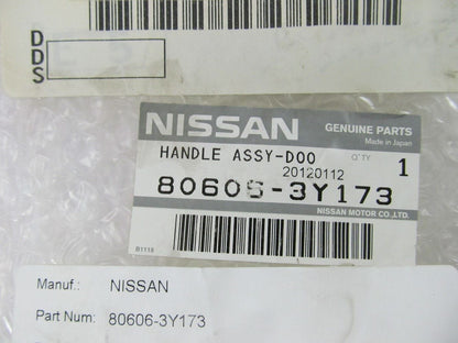 NEW - OEM 80606-3Y173 Front Right Outside Door Handle For 2002-2004 Infiniti I35