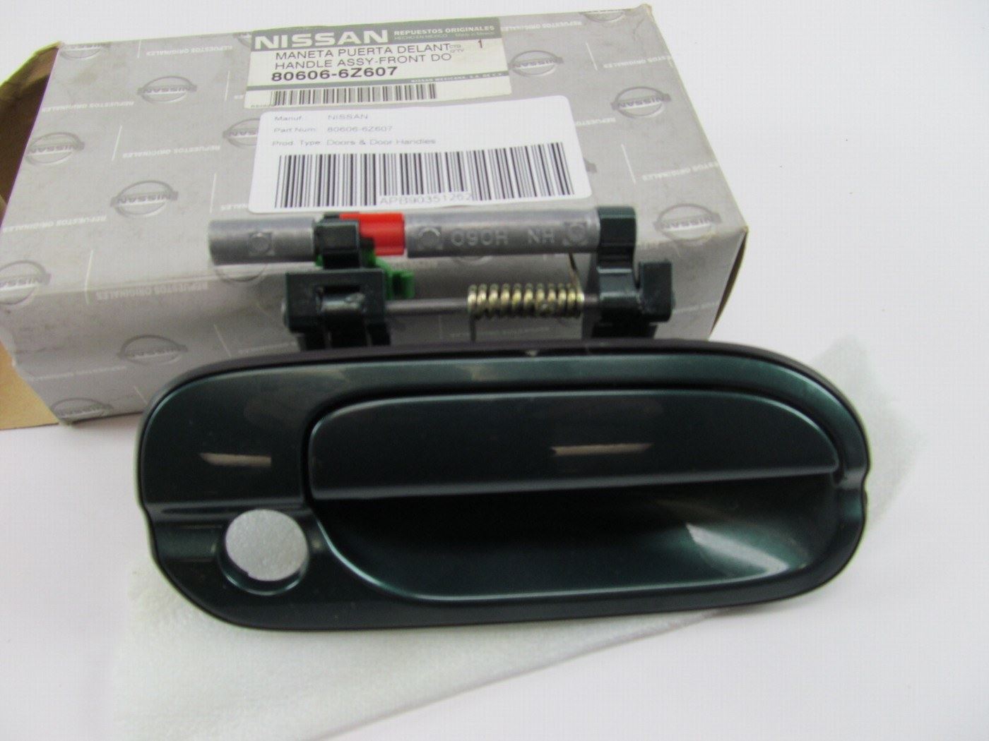 NEW - OEM 80606-6Z607 Front Right Outside Door Handle For 2000-01 Nissan Sentra
