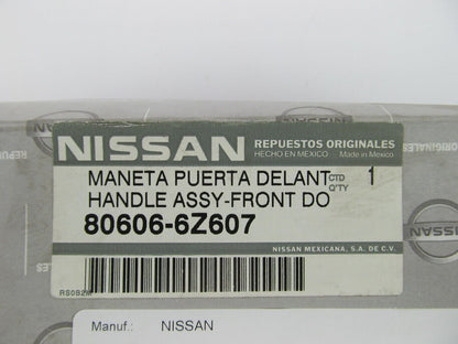 NEW - OEM 80606-6Z607 Front Right Outside Door Handle For 2000-01 Nissan Sentra