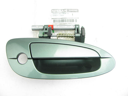 NEW GENUINE Front Right Exterior Door Handle OEM For 02-06 Altima METL. GREEN