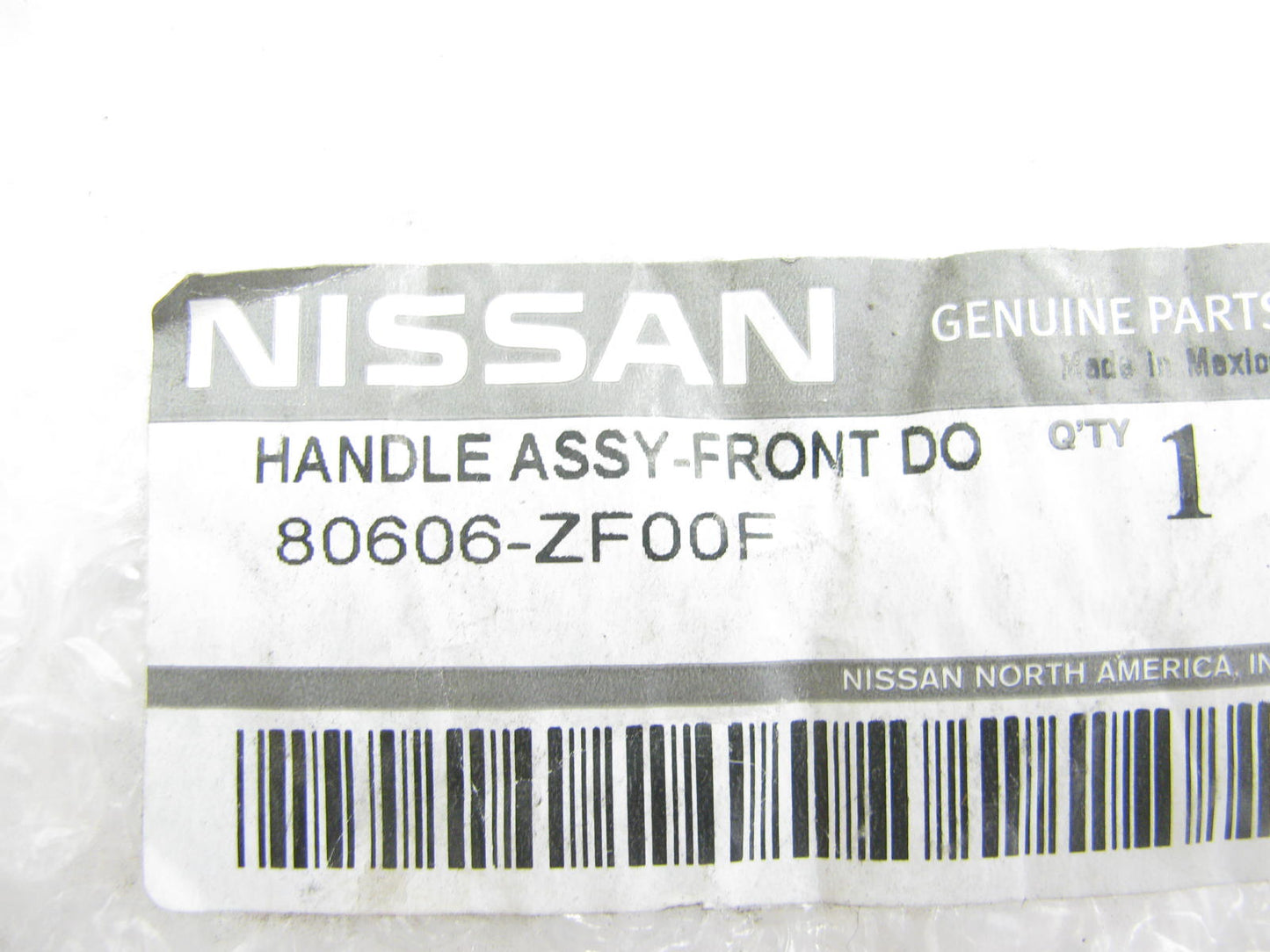 NEW GENUINE RED Front Right Exterior Door Handle OEM 05-08 Maxima 05-07 Quest