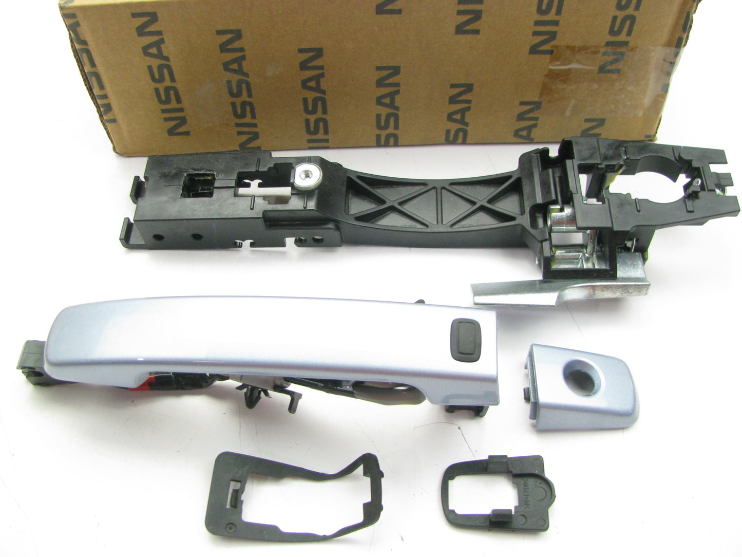 NEW OEM Front Left Exterior Door Handle Blue For 09-10 Nissan Sentra 80607ZJ62C