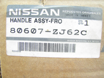 NEW OEM Front Left Exterior Door Handle Blue For 09-10 Nissan Sentra 80607ZJ62C