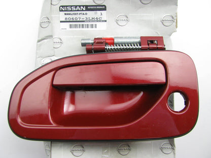 NEW OEM Front Left Outside Door Handle (Red) For 13-15 Nissan NV200   806073LM4C