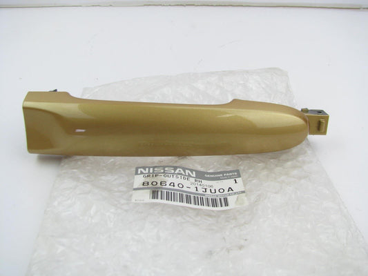 Front Outer Exterior Door Handle (W/O Intelligent Key, Gold) OEM For 13-14 Juke