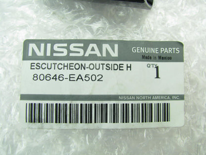 Exterior Door Handle Escutcheon Cover Cap OEM For 2014-15 Frontier 80646EA502