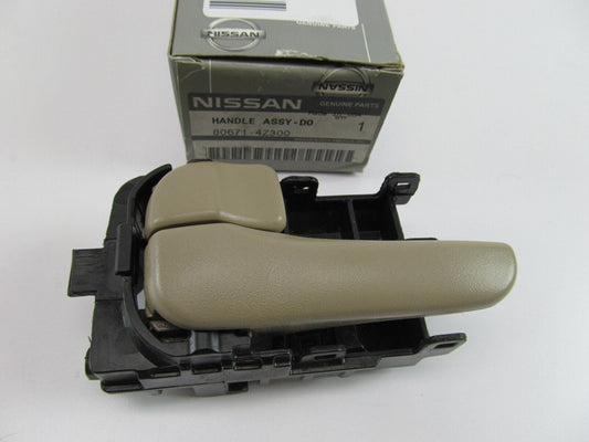 NEW GENUINE Tan Interior Door Handle OEM For 2002-2004 Nissan Sentra 80671-4Z300