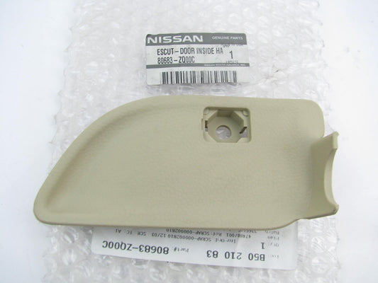 FRONT LEFT Drivers Side Door Handle Escutcheon Insert WHEAT - OEM For 08-10 QX56