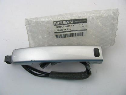 NEW GENUINE  FRONT RIGHT Exterior Door Handle OEM For 11-12 Pathfinder SILVER