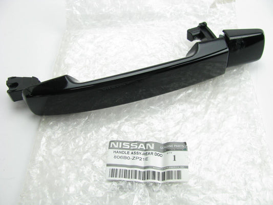 New Rear Right BLACK Outside Door Handle For 06-08 Frontier Crew Cab 806B0ZP21E