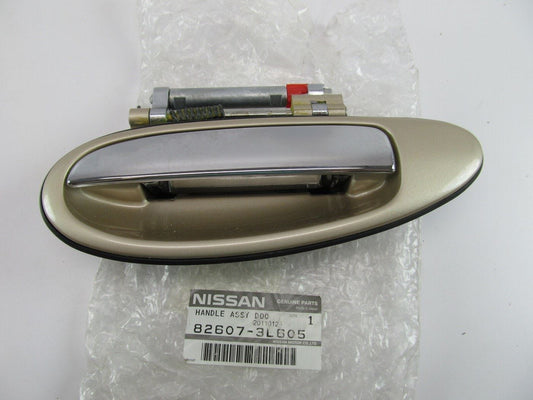 NEW - OEM 82607-3L605 Rear Left Door Handle For 1997-1999 Nissan Maxima BEIGE